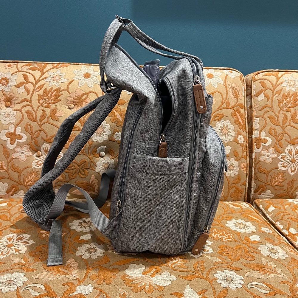Gray Diaper Backpack Ay - image 6